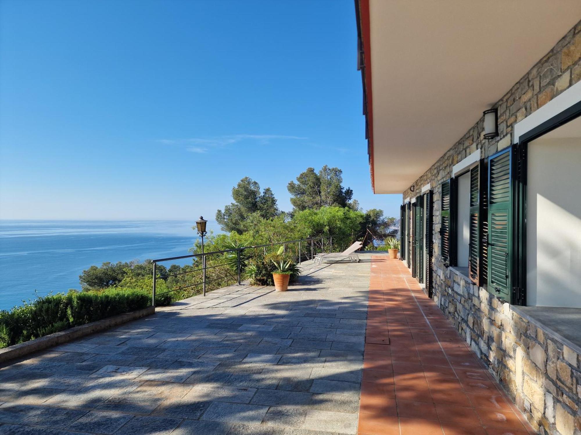 Appartamento In Villa Mimosa Cervo Exterior foto