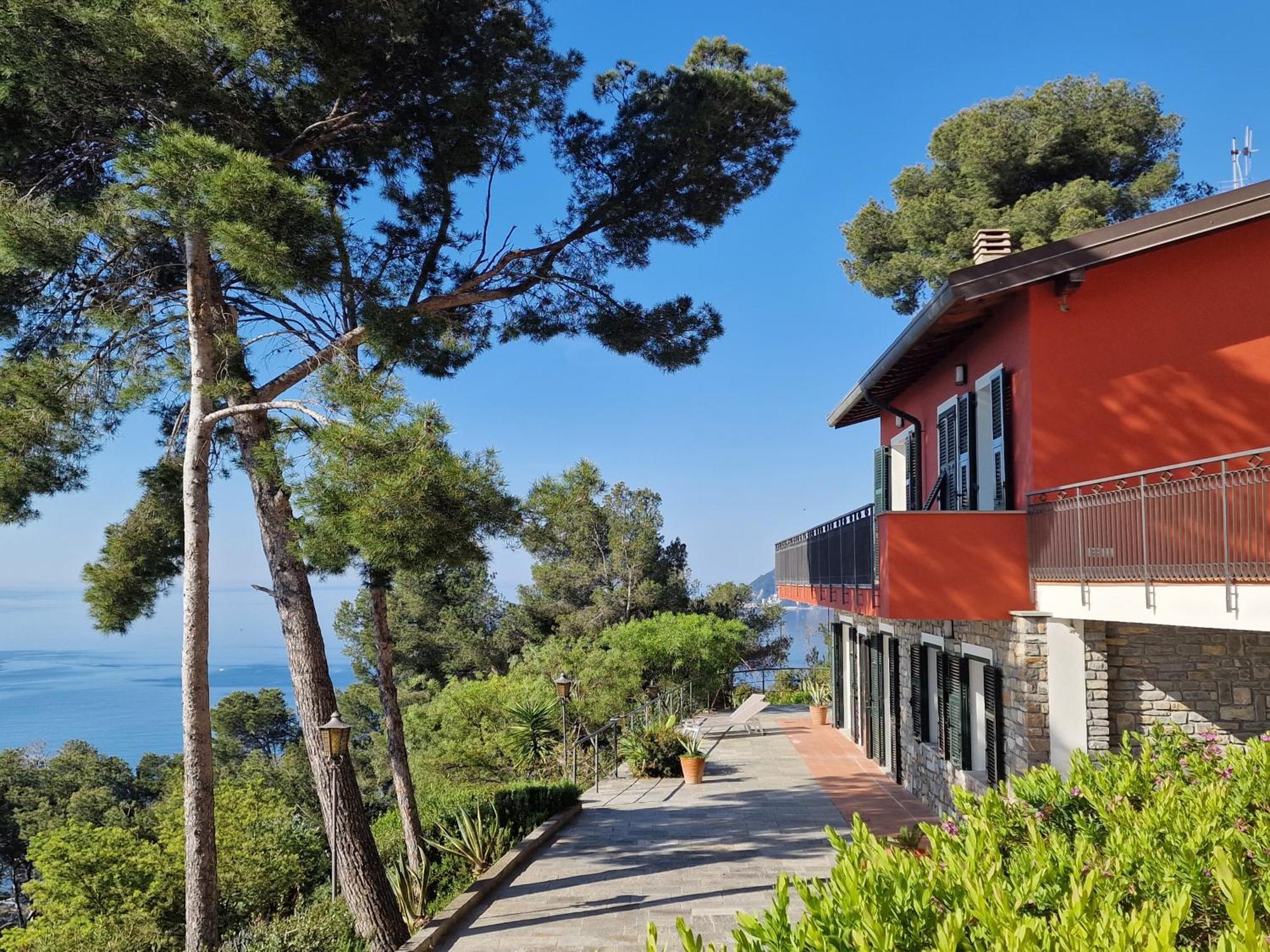 Appartamento In Villa Mimosa Cervo Exterior foto