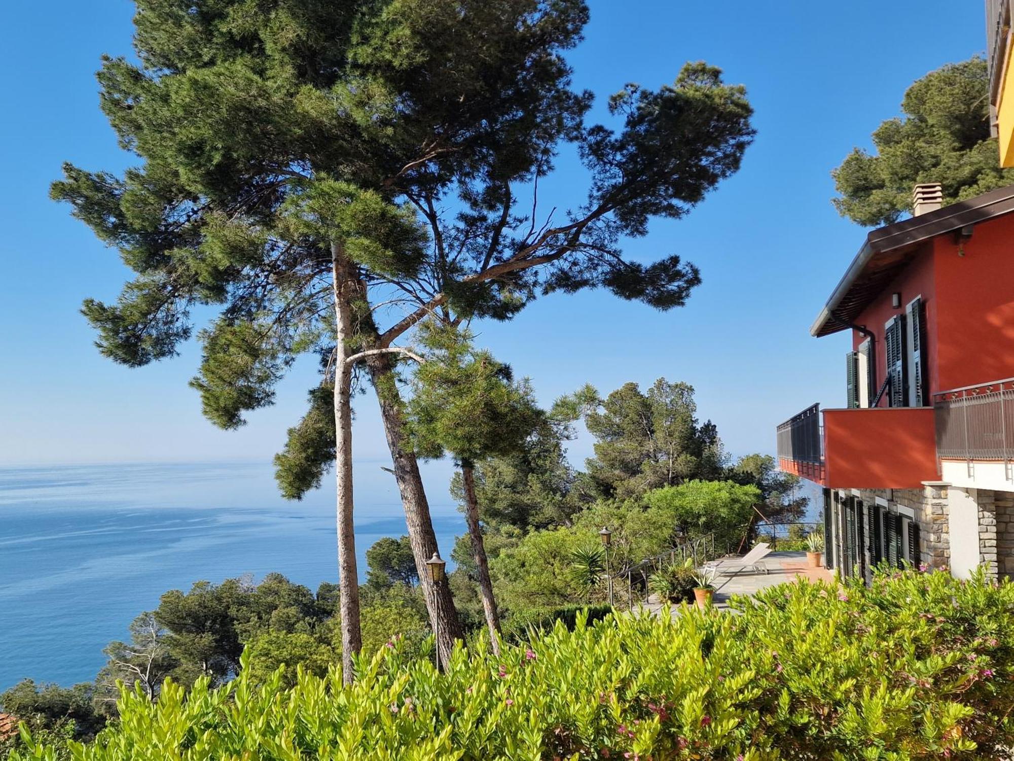 Appartamento In Villa Mimosa Cervo Exterior foto